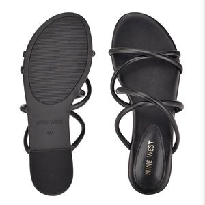 NIB Nine West Beva Flat Slide Sandals